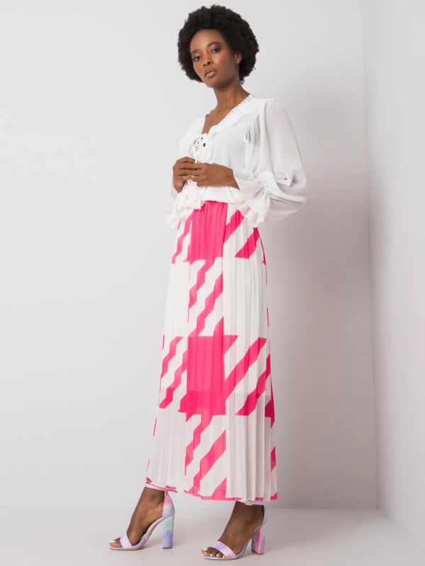 Dámská sukně DHJ-SD-13325.73P ITALY MODA Barva: Růžová, Velikost: UNI