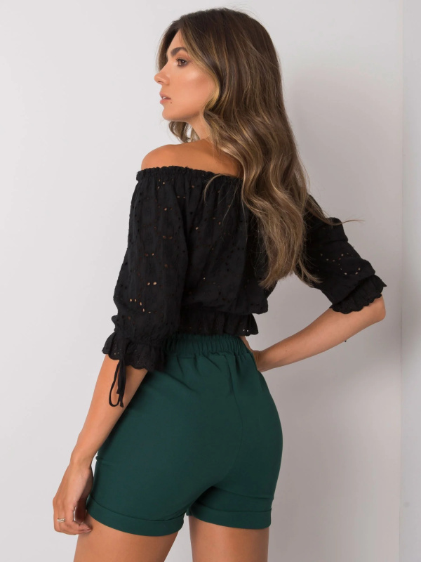 Šortky DHJ SN 13260.38P tmavě zelená 2XL