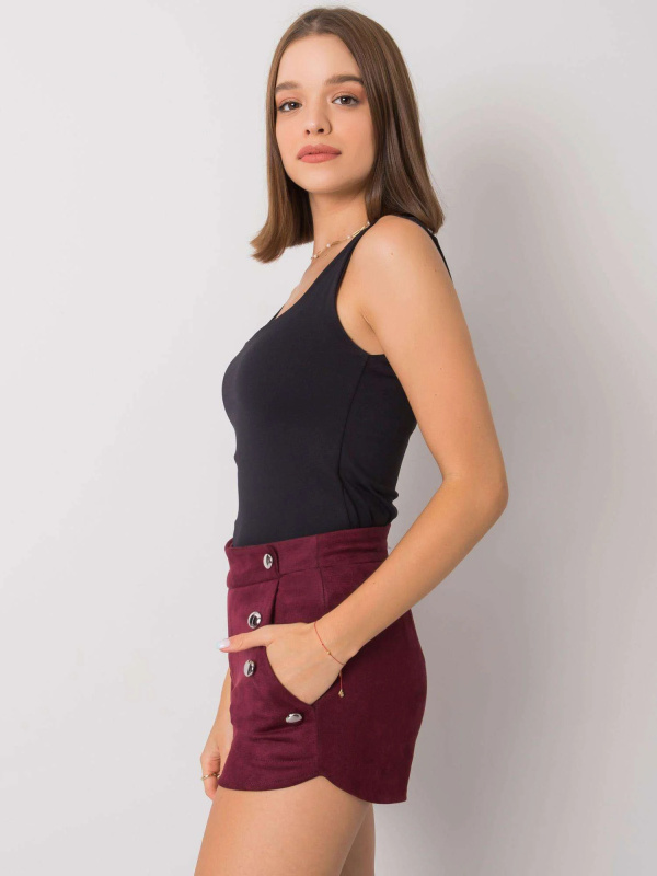 Šortky CHA SN 1257.89P kaštanová L/XL