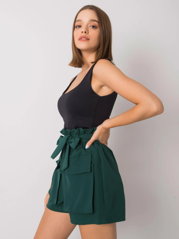 Šortky DHJ SN 13295.76 tmavě zelené M