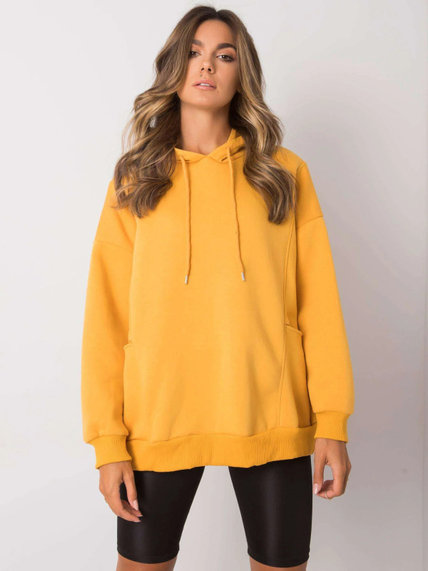 Mikina EM BL 631.60 tmavě žlutá L/XL