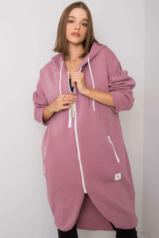 Dámská mikina RV-BL-4742.20P RELEVANCE Barva: Růžová - světle, Velikost: L/XL