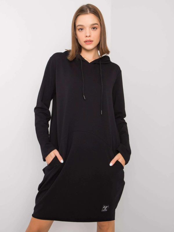 Šaty RV SK 6895.68P černé L/XL