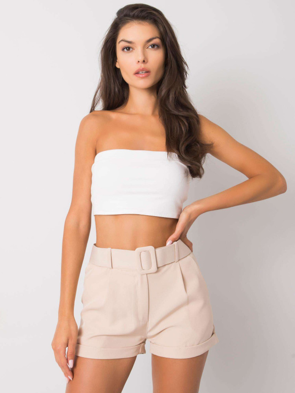 ITALY MODA Šortky -DHJ-SN-13193.13P Barva: Béžová, Velikost: 2XL