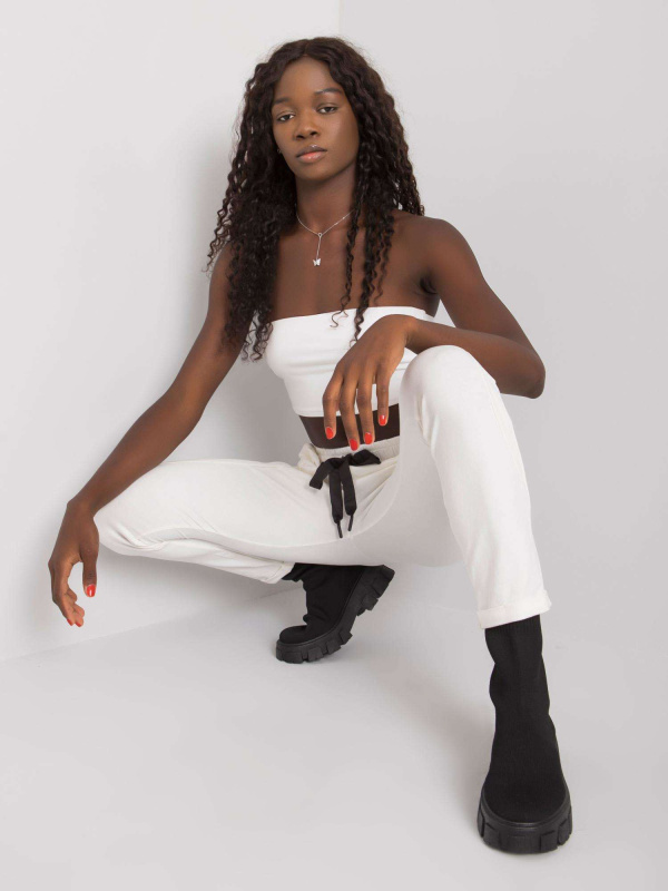 Tepláky RV DR 6437.18 ecru M