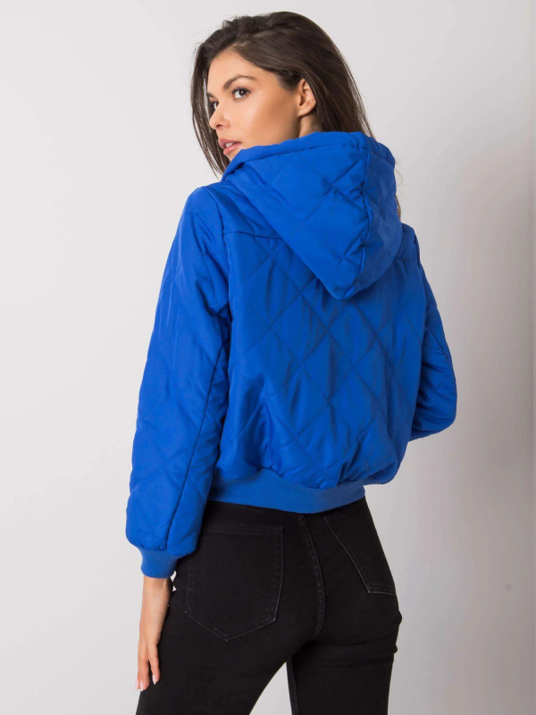 ex moda Dámská bunda EM-KR-617.55 ex mode Barva: Modrá - tmavě, Velikost: S