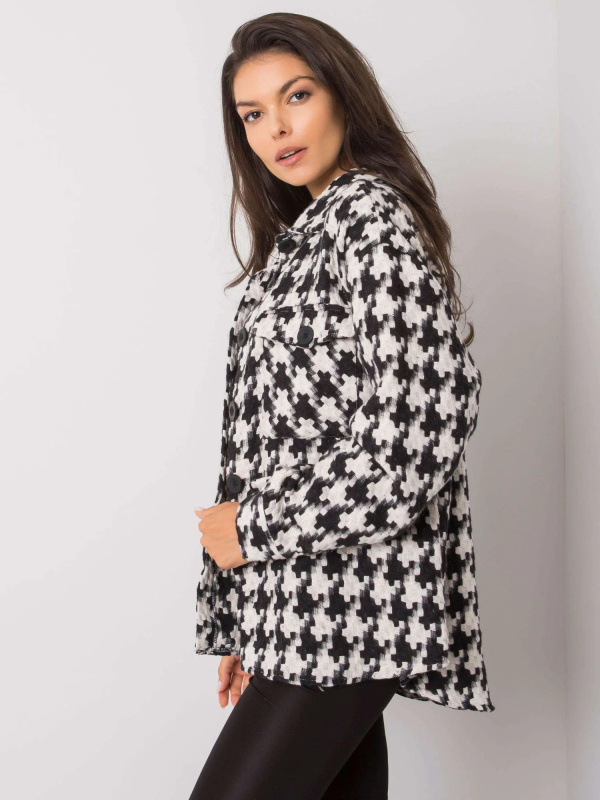 Košile EM KS 178.34 bílé a černé L/XL