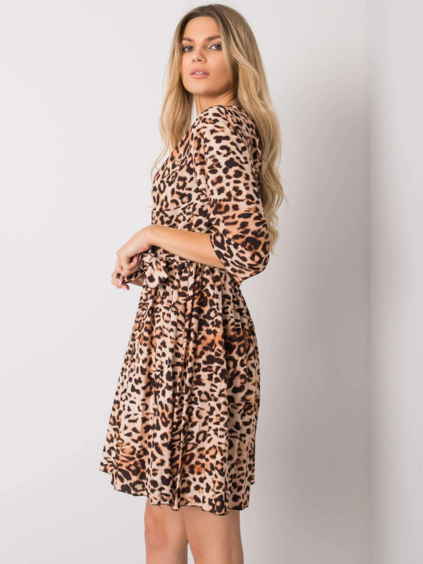 Šaty DHJ-SK-11092A.75P ITALY MODA Barva: Černá, Velikost: UNI