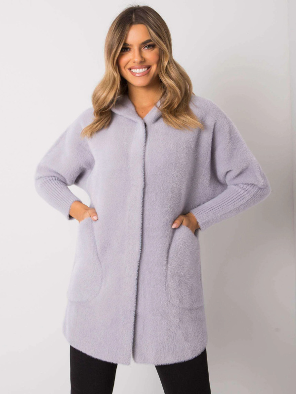 Kabát MBM PL 1518.95P světle šedý jedna velikost
