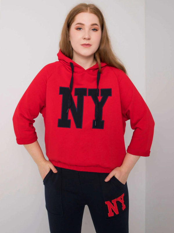 Souprava RV KMPL 6918.04 tmavě modrá a červená L/XL