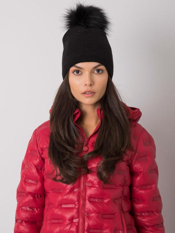 Dámská čepice11 černá jedna velikost