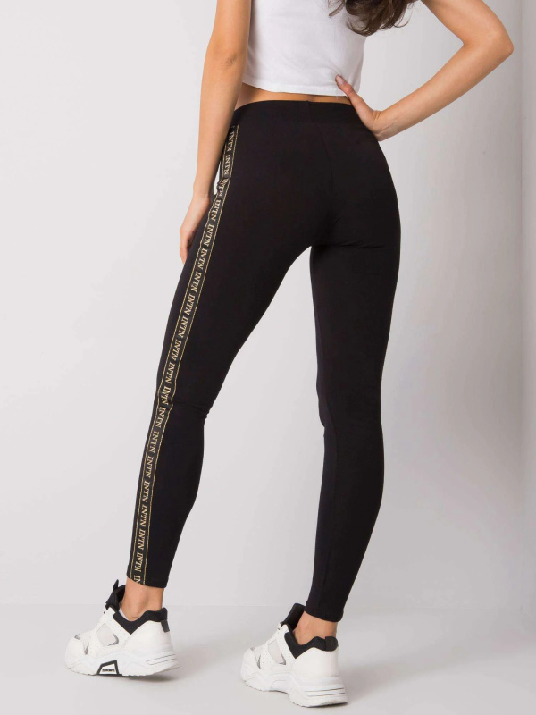 Legíny LA LG T 45.78P černá a zlatá S