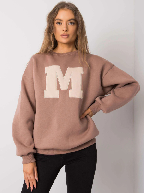 Mikina EM BL 617 1.34X světle hnědá S/M
