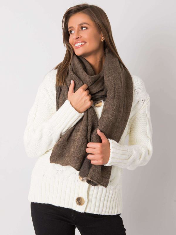 Wool Fashion Italia Šála -AT-SZ-3899.91 Barva: Béžová, Velikost: UNI