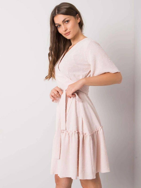 Šaty LK SK 508623.24X světle růžová 42