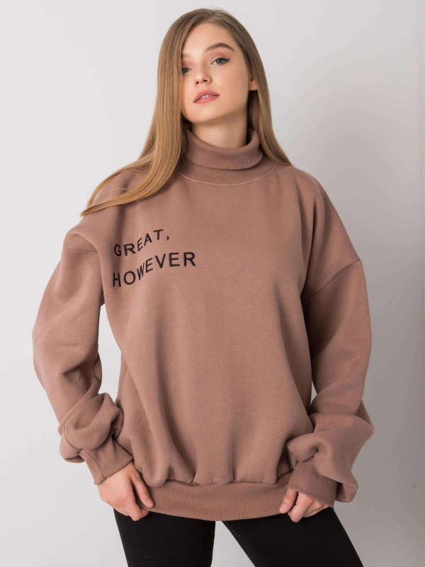 Mikina EM BL 649.23X hnědá L/XL