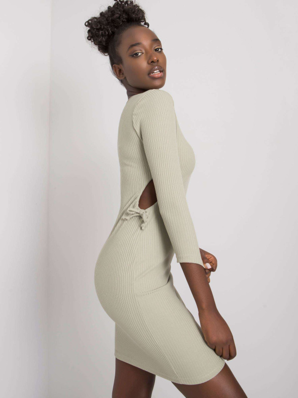 Šaty LK SK 508687.17P pistácie 38