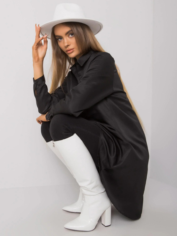 Košile EM-KS-556-1.11 ex moda Barva: Černá, Velikost: UNI