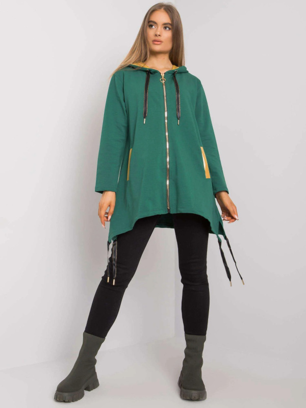 Halenka RV BL 4899.23P tmavě zelená S/M