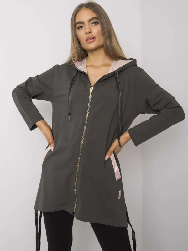 Halenka RV BL 4899.23P tmavá khaki S/M