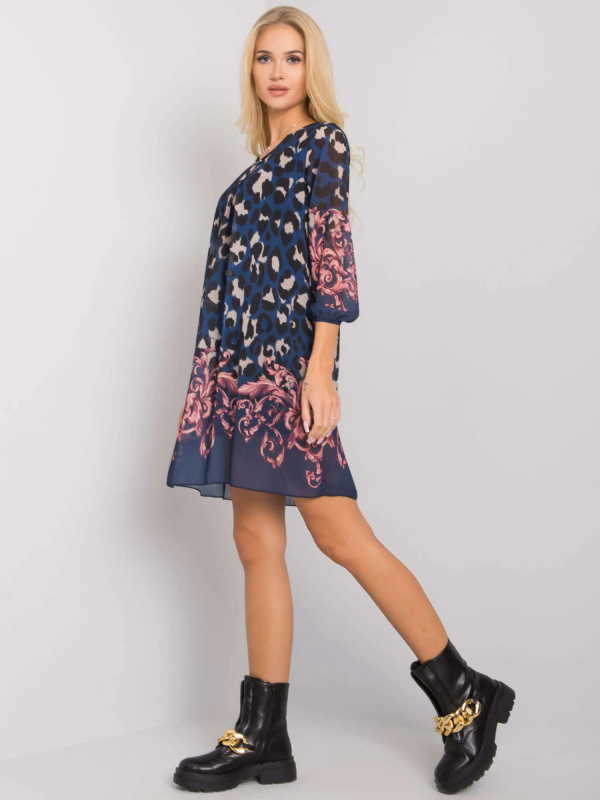 Šaty TW SK BI 2667 2.92P tmavě modrá L