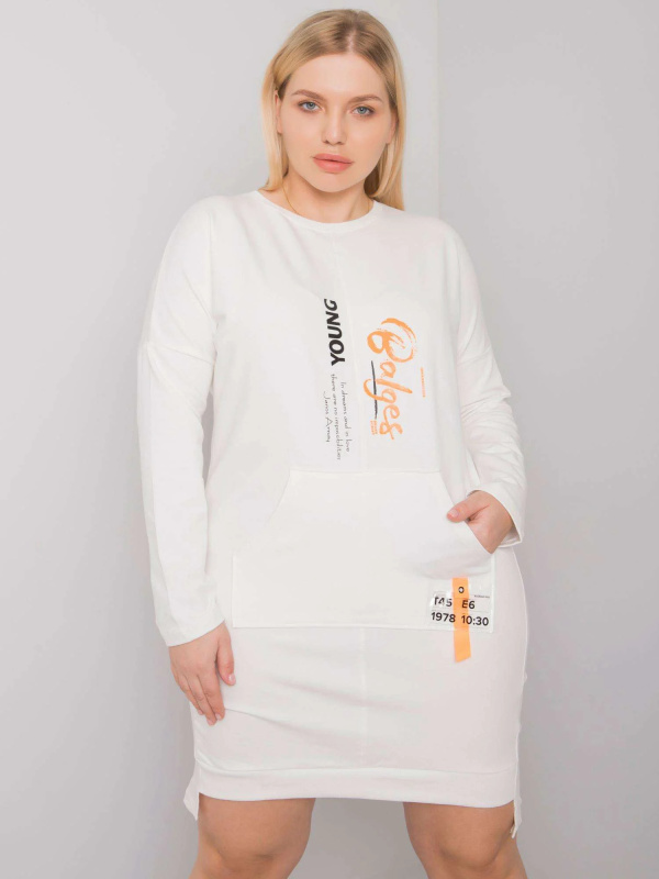 Šaty RV SK 7178.44 ecru jedna velikost