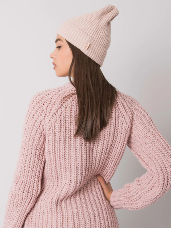 Dámská čepice JK CZ 27 cap.84P světle růžová jedna velikost