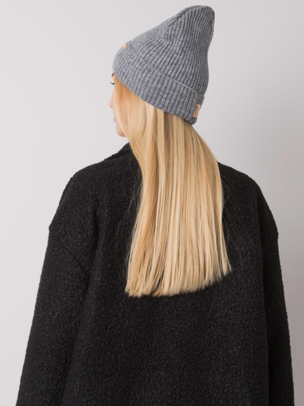 Dámská čepice JK CZ 27 cap.84P tmavě šedá jedna velikost