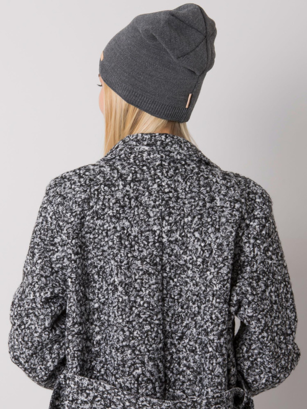 Dámská čepice JK CZ 30 cap.40P tmavě šedá jedna velikost