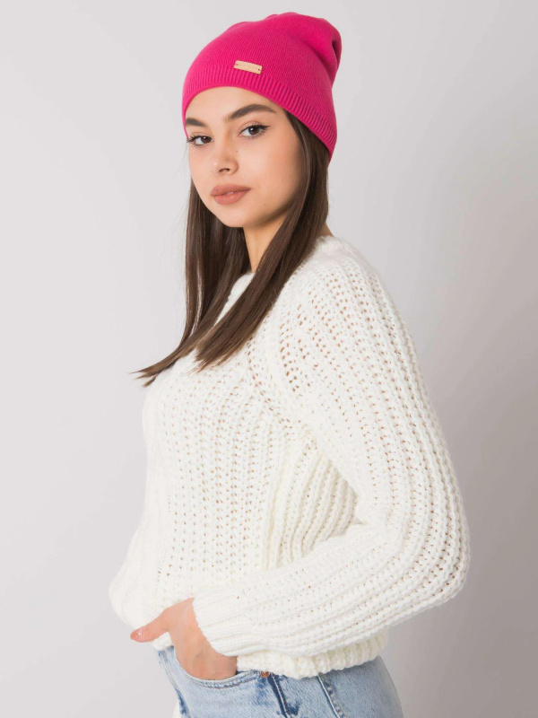 Dámská čepice JK CZ 30 cap.40P fuchsiová jedna velikost