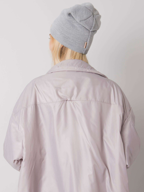 Dámská čepice.40P šedá jedna velikost