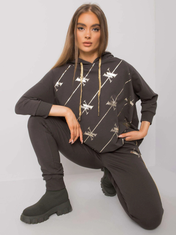 Souprava RV KMPL 6871.37 tmavá khaki L/XL