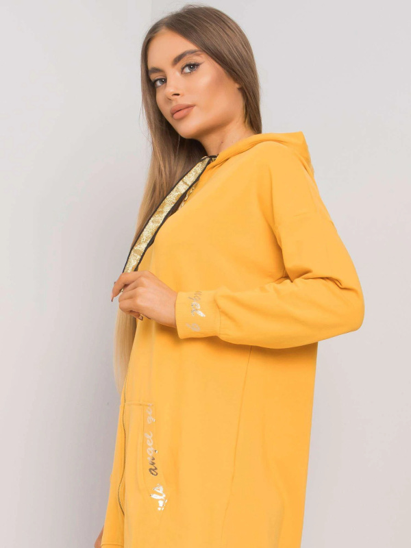 Dámská mikina RV BL 6782.91 tmavě žlutá L/XL