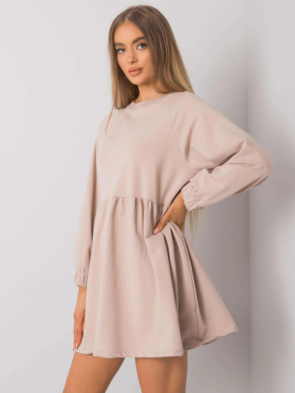 Šaty RV SK 7247.15P béžová L/XL