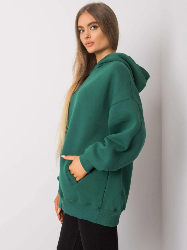 Mikina RV BL 6989.37X tmavě zelená L/XL