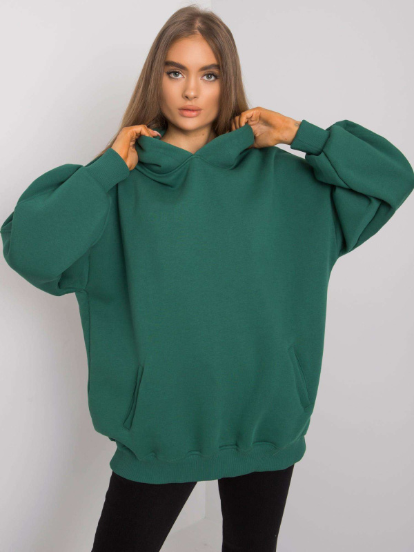 Mikina RV BL 6989.37X tmavě zelená L/XL