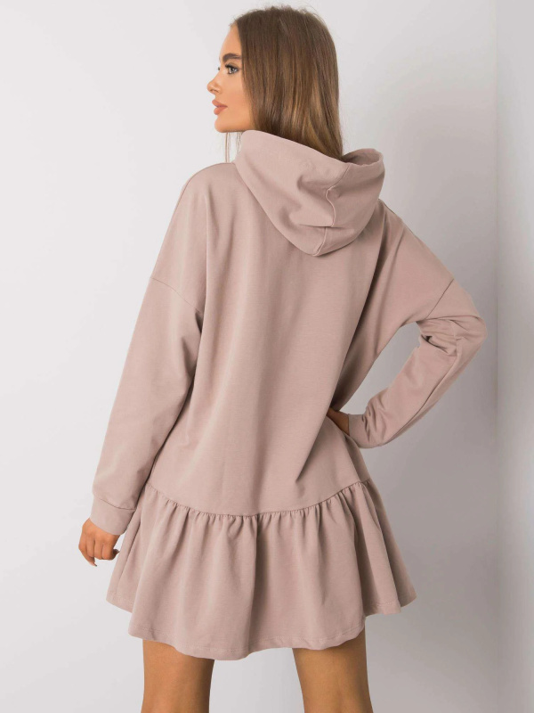Šaty RV SK 7184.22X tmavě lila S/M