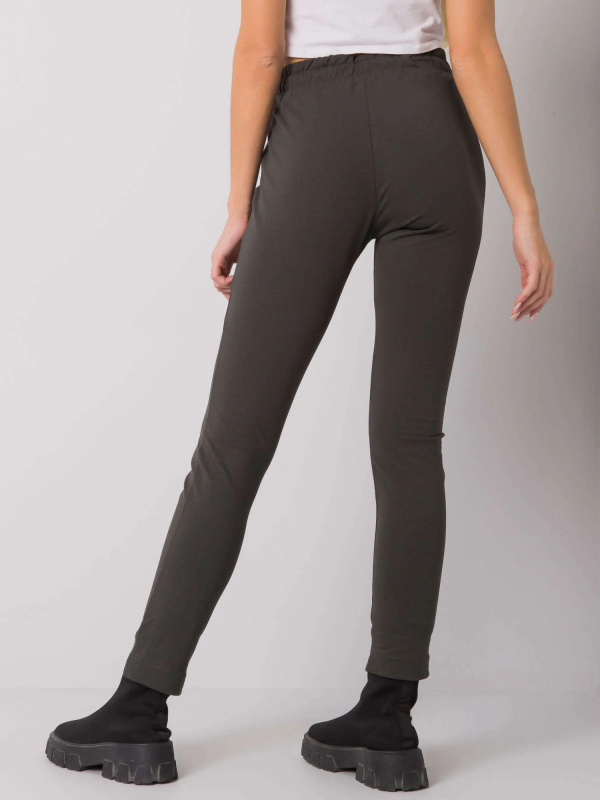 Tepláky RV DR 6650.81P tmavá khaki M