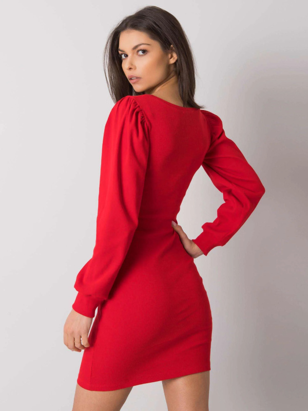 Šaty RV SK 7280.34X červená S