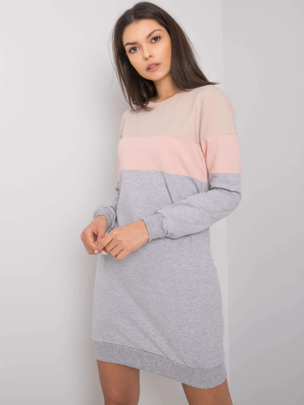 Šaty RV SK 5869.04 tmavě lila S
