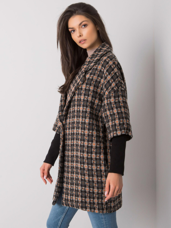 CHA coat PL 0466.05X šedá černá S/M