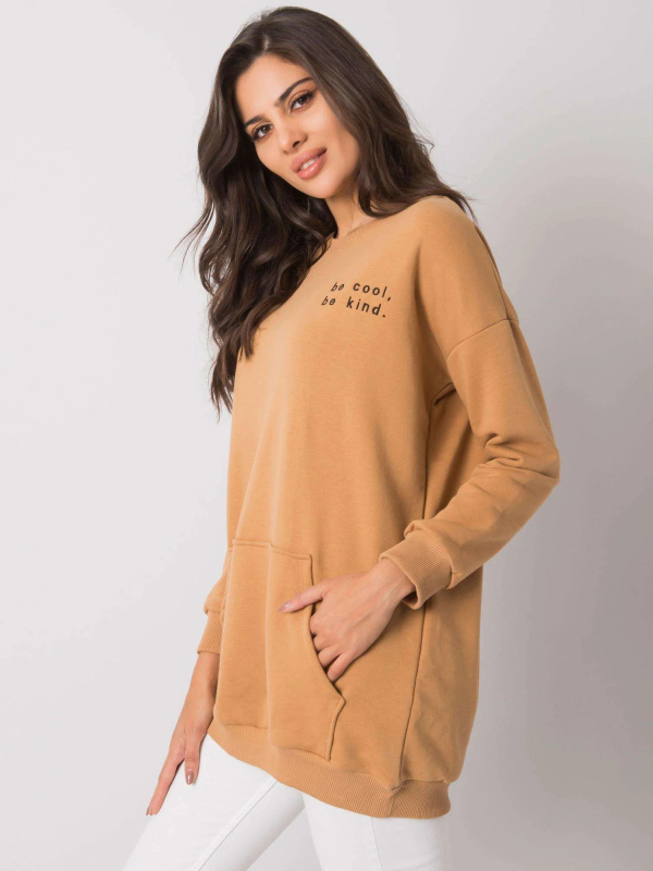 Mikina RV BL 7202.32P velbloud L/XL