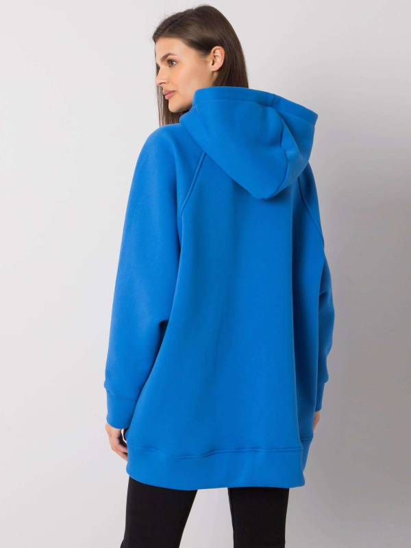 BASIC FEEL GOOD Mikina-RV-BL-7369.67 Barva: Modrá - tmavě, Velikost: S/M