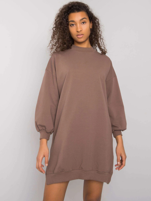 Šaty RV SK 7207.03 hnědá L/XL