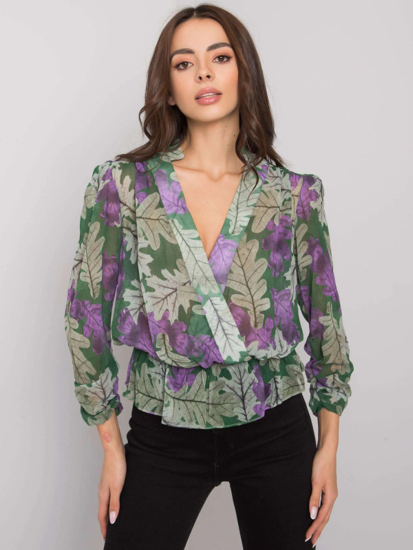 Halenka LC BZ 22K 2048.22P tmavě zelená XL