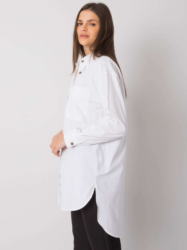 Dámská košile EM-KS-005.34 ex moda Barva: Bílá, Velikost: UNI