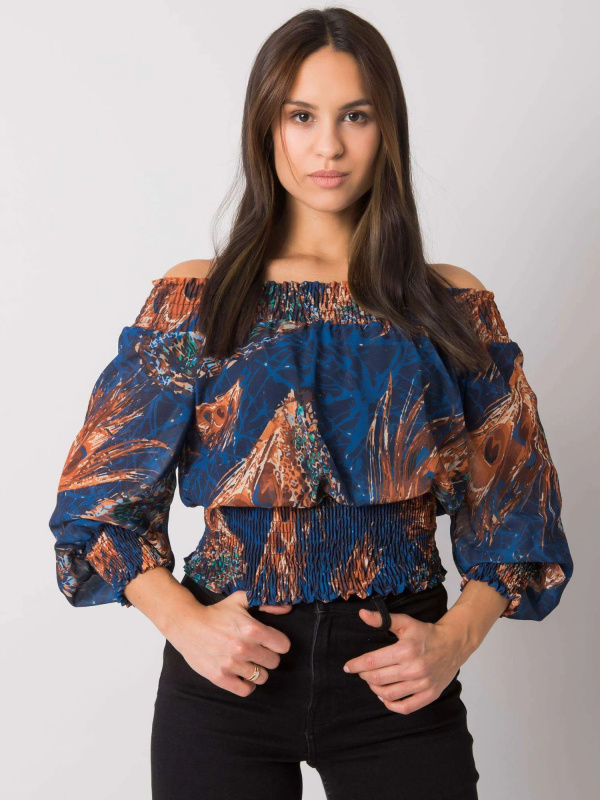 Halenka DHJ BZ 15175 1.11P tmavě modrá jedna velikost