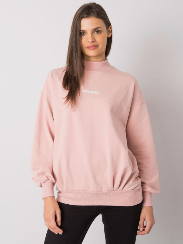 Dámská mikina RV BL 7323.00X světle růžová S/M