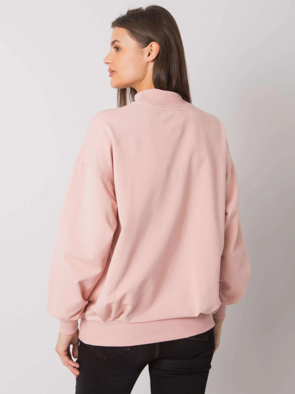 Dámská mikina RV BL 7323.00X světle růžová L/XL