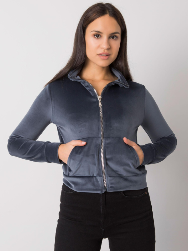 Mikina RV BL 7303.98P tmavě šedá S/M